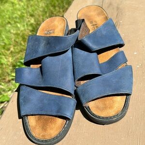 Naot Blue Sandals size 9.5 EU 40